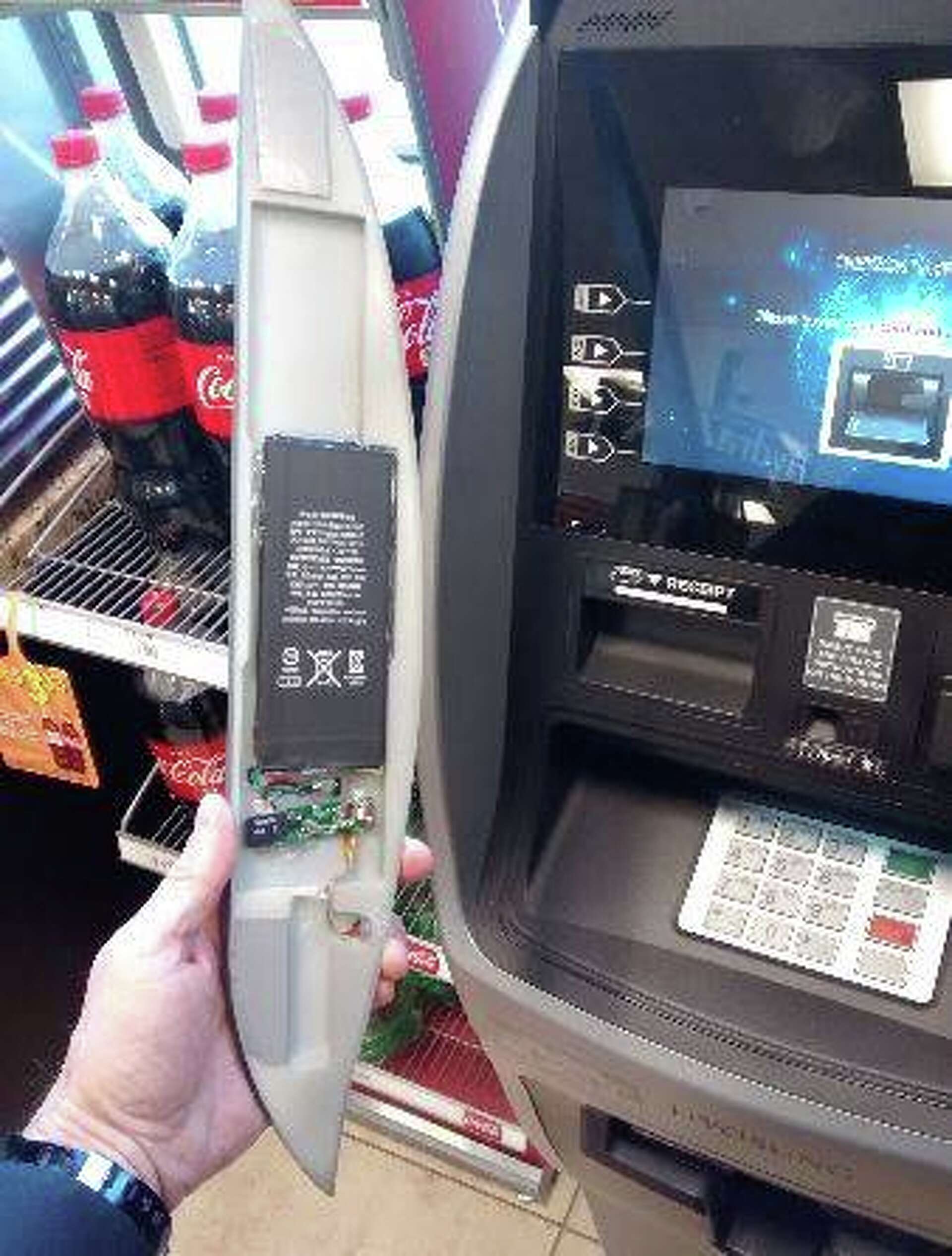 Credit card skimmers found installed at two Hayward ATMs right before  Christmas