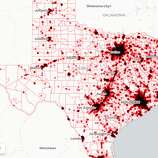 Map shows Texas' most dangerous places for pedestrians - Houston Chronicle