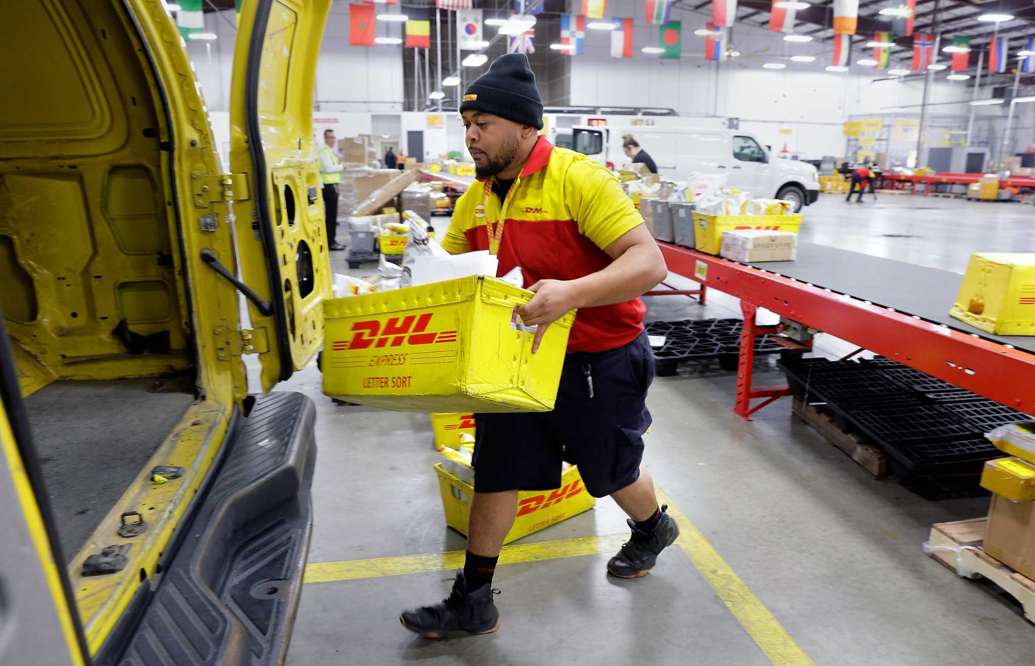 DHL hustles as holiday shopping bustles