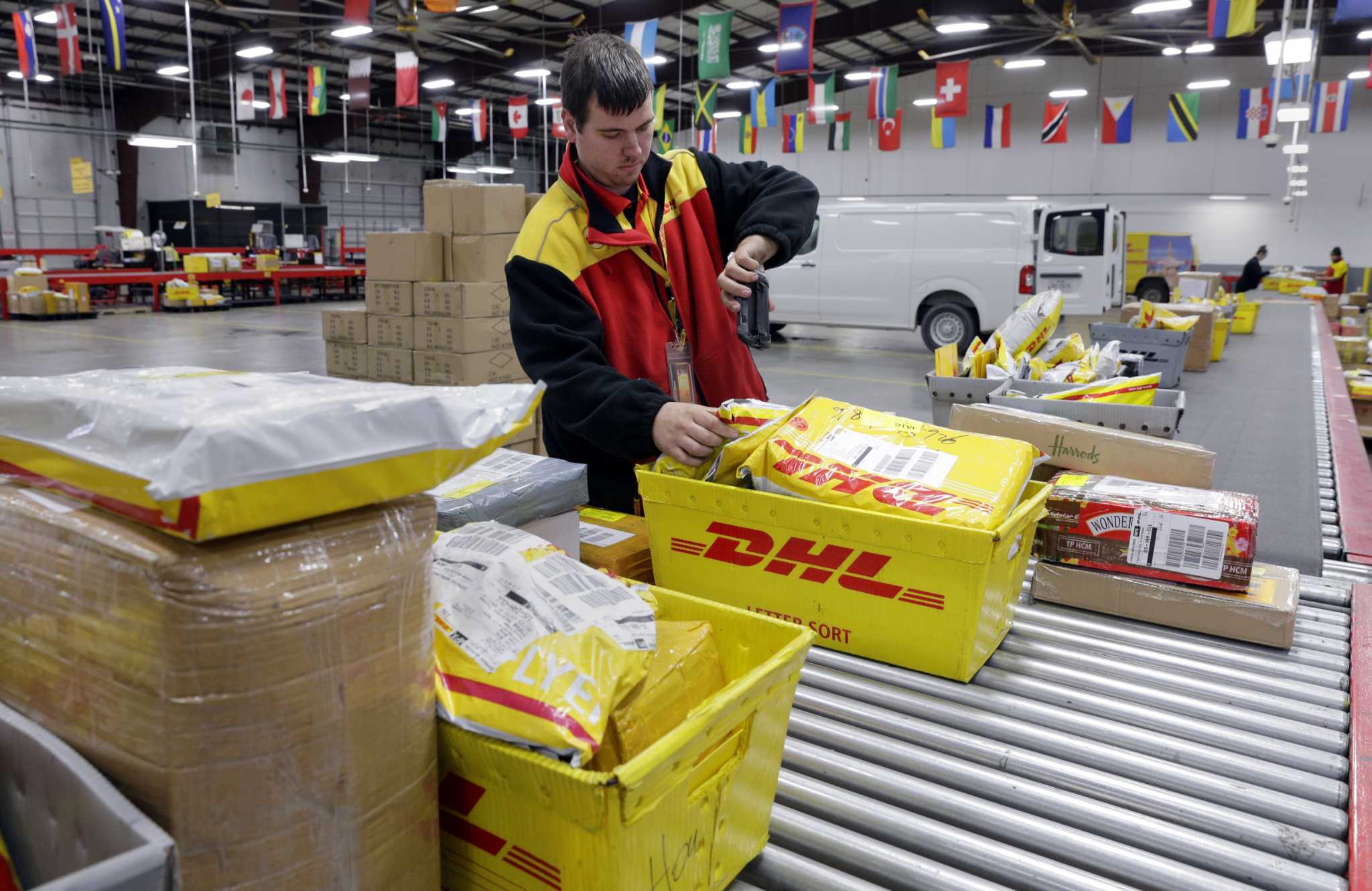 DHL hustles as holiday shopping bustles