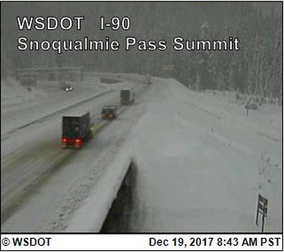 UPDATE I90 eastbound reopened over Snoqualmie Pass