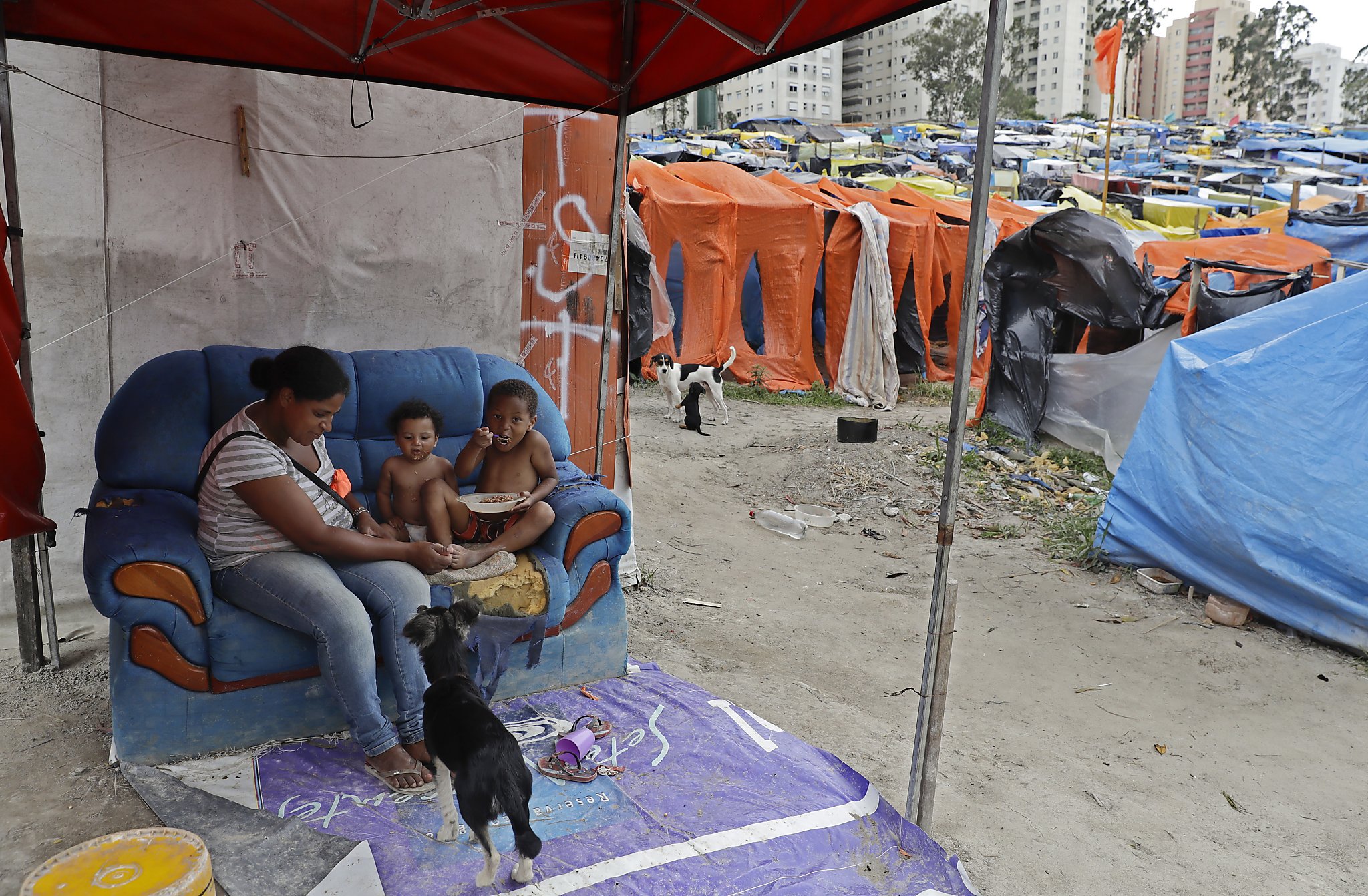 Mass occupation underscores Brazil’s poverty, creates angst SFGate