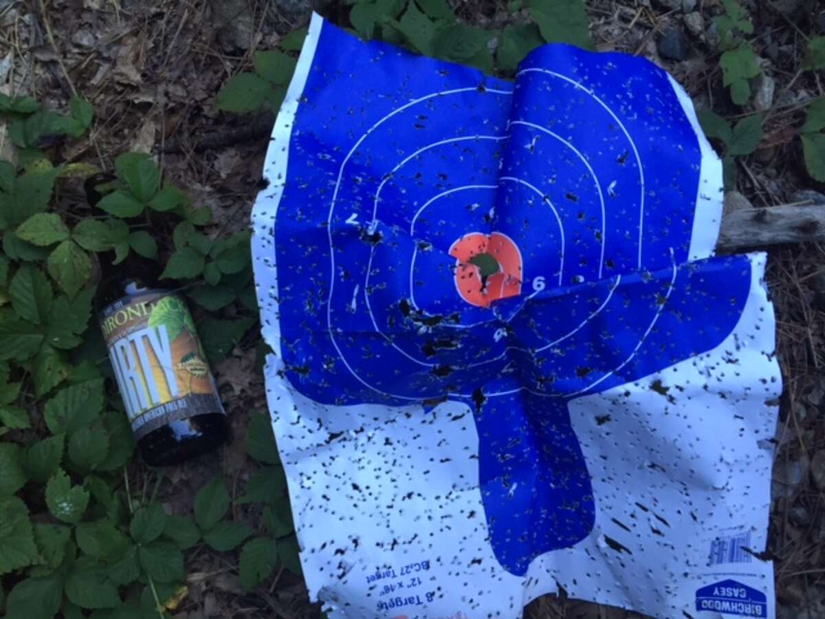 Target shooting in forest, on trail near Wilton mall banned