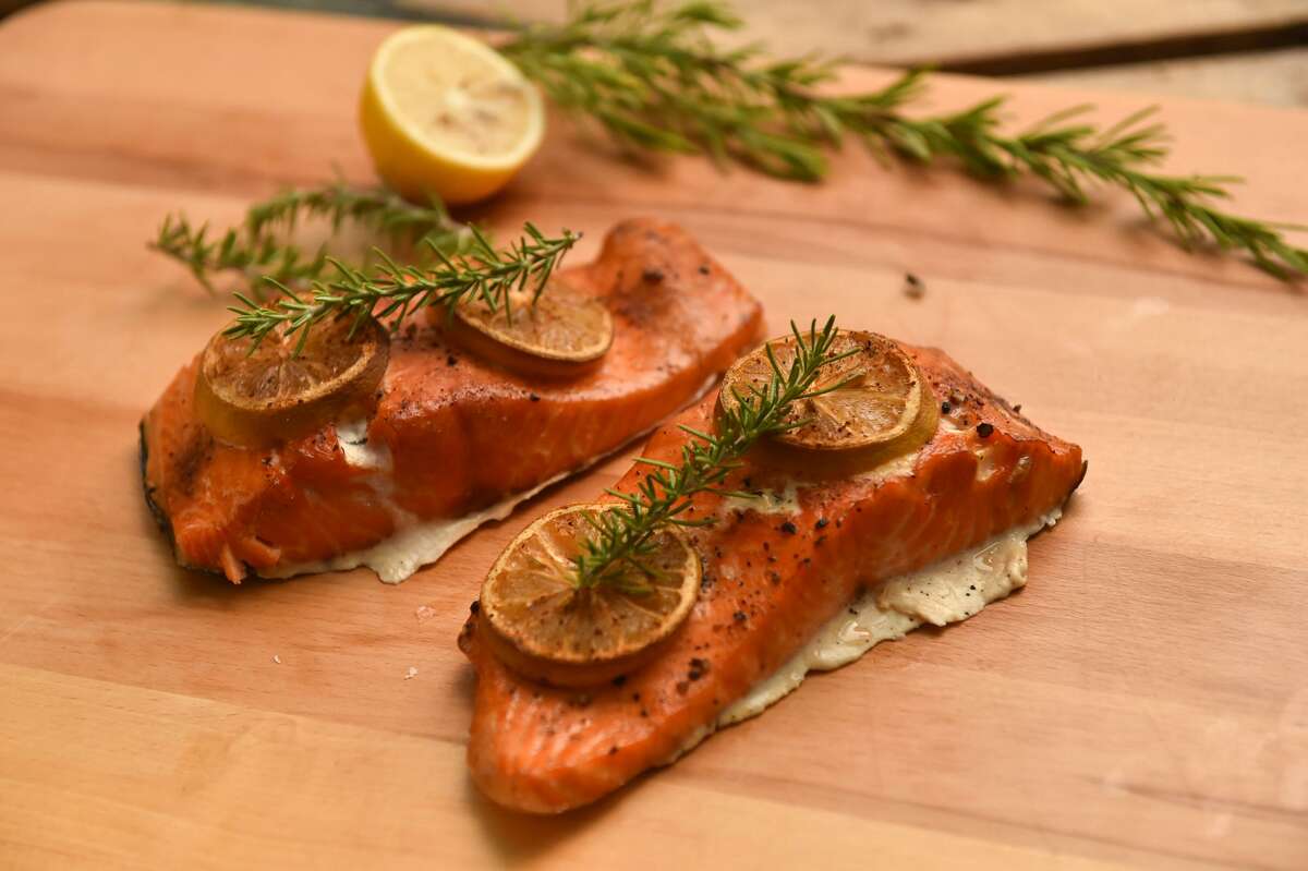 Chuck’s Easy Smoked Salmon Chuck Blount is all about the brisket, but that doesn’t stop the occasional fish from swimming into his smoker. Blount kicked off his “Chuck’s Cook Shack” column with this refined take on smoked salmon. Click here for recipe.