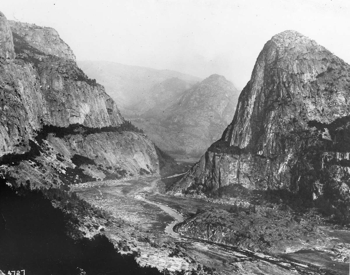 Hetch Hetchy valley before reservoir was created by O'Shaugnessy Dam, September 20, 1917 Handout photo courtesy of San Francisco Public Utilities Commission