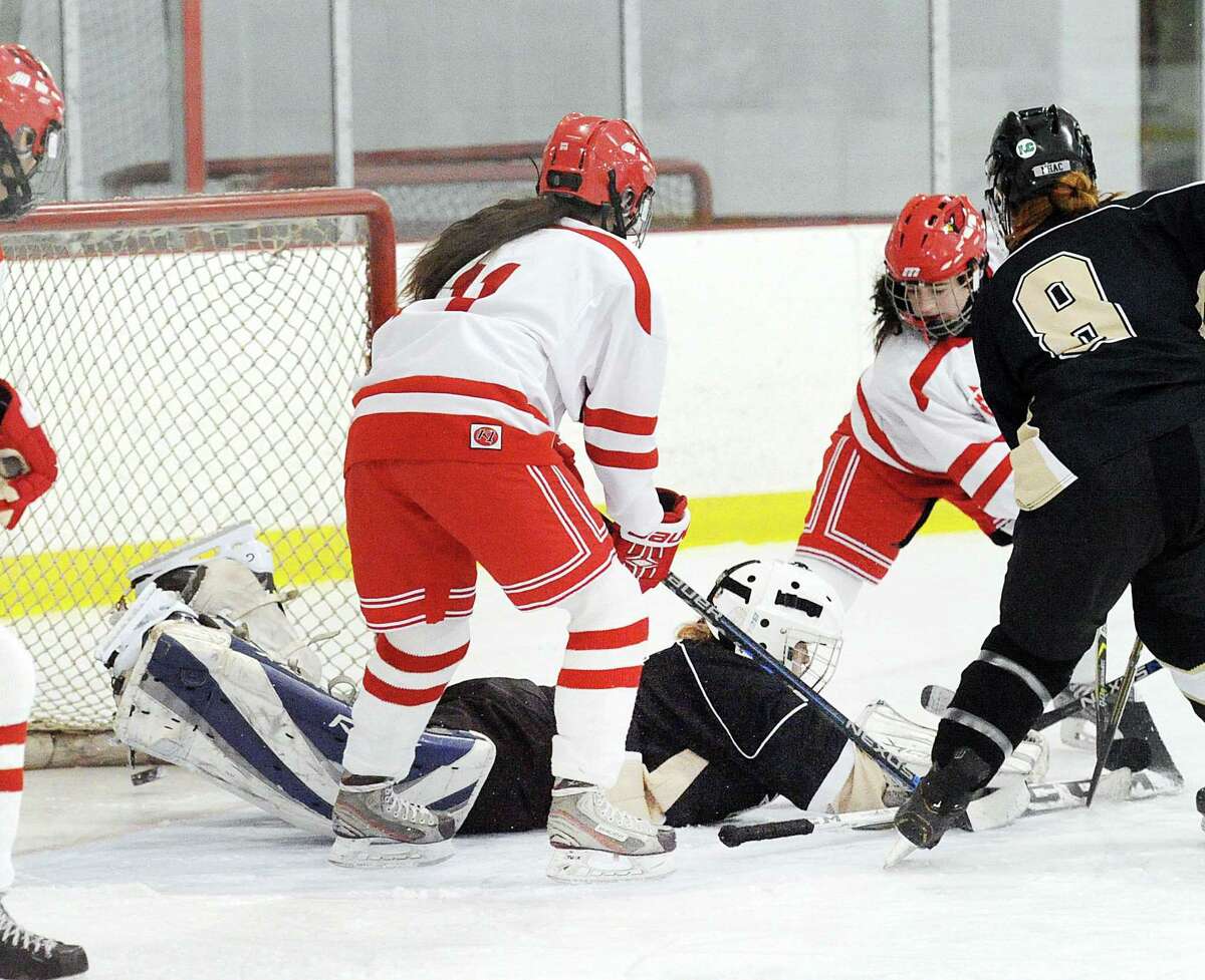 Greenwich girls hockey team skates past Trumbull-St. Joseph