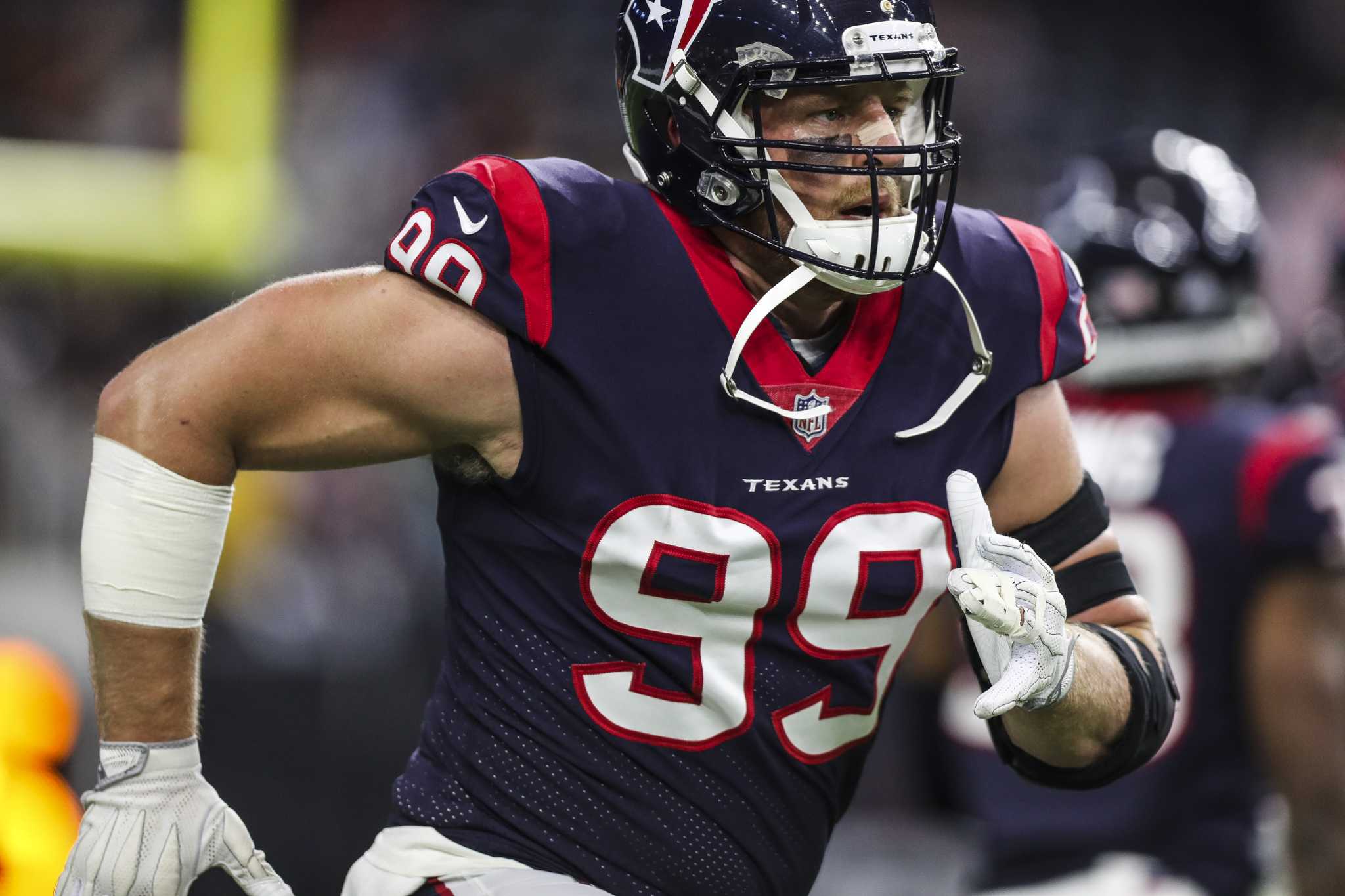 Texans J J Watt Pleased With Progress After Surgery