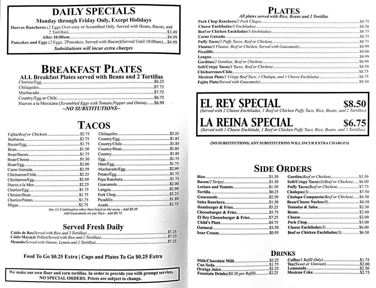 365 Days of Tacos Tacos El Rey