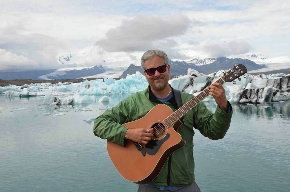 Norwalk guitarist Glenn Roth, pictured during a trip to Iceland last July, plays a little closer to home in January next year.