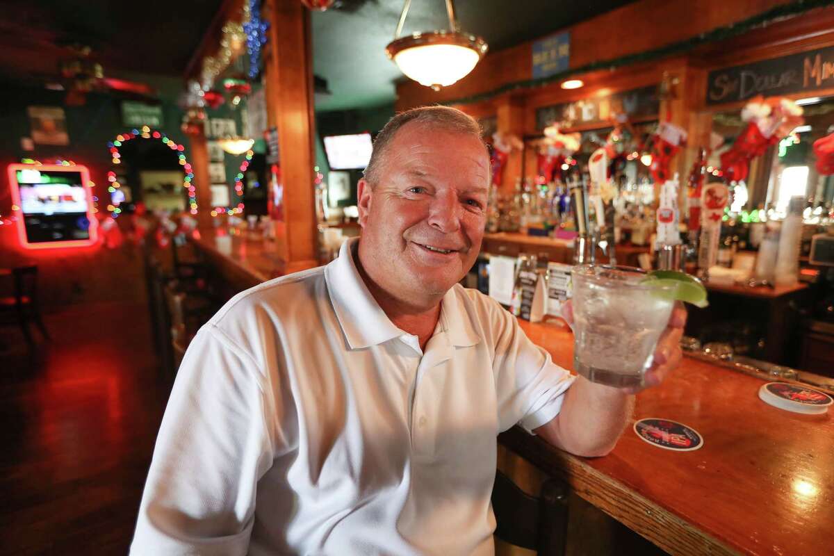 Declan Plunkett, owner of The Harp on Richmond, is photographed Wednesday, Dec. 20, 2017, in Houston. The bar will close after last call Wednesday and reopen under new management within a few weeks. See more photos from inside one of Houston's favorite haunts...