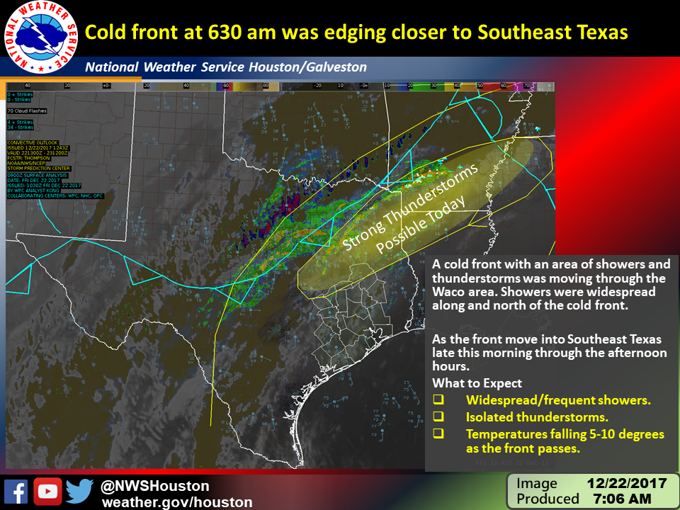 Cold front coming through Texas could cause travel issues for Christmas ...