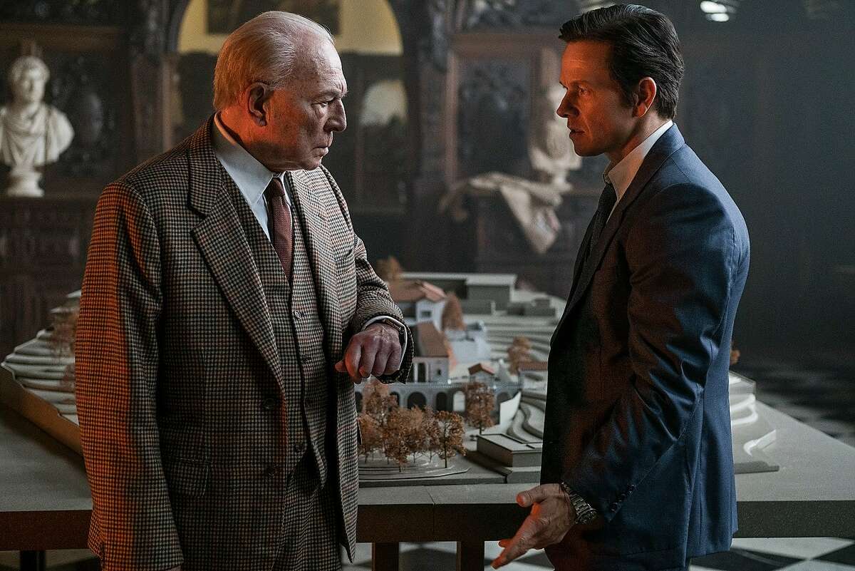 Christopher Plummer (left) and Mark Wahlberg (right) star in "All the Money in the World." Photo: Giles Keyte