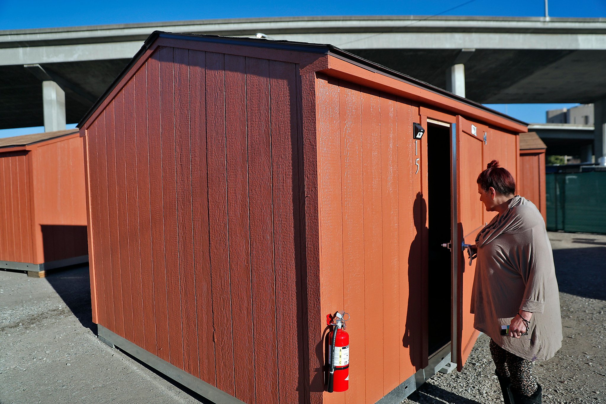 Sheds for homeless in Oakland are proving to be a useful 