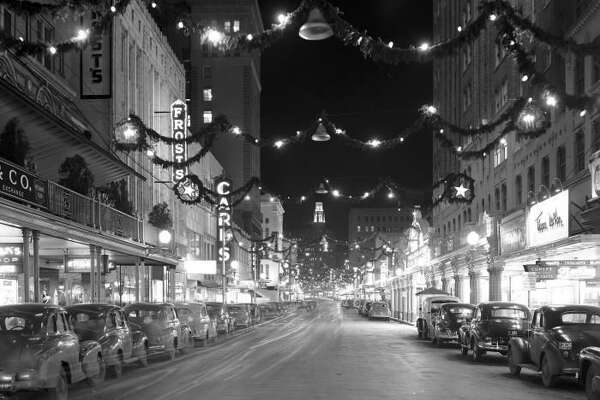 Before River Walk S Hey Day Houston Street And Alamo Plaza