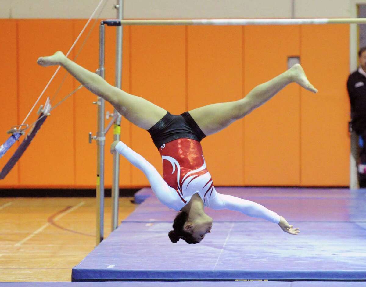 Greenwich gymnasts top Staples in season-opener