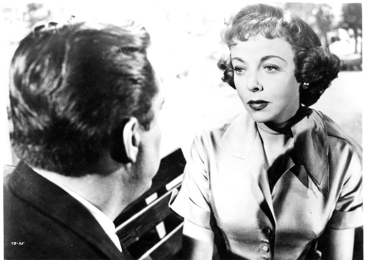 Edmund O'Brien and Ida Lupino in the movie the Bigamist .. also directed by Ida Lupino Photo courtesy of Marc Wanamaker, Bison Archives