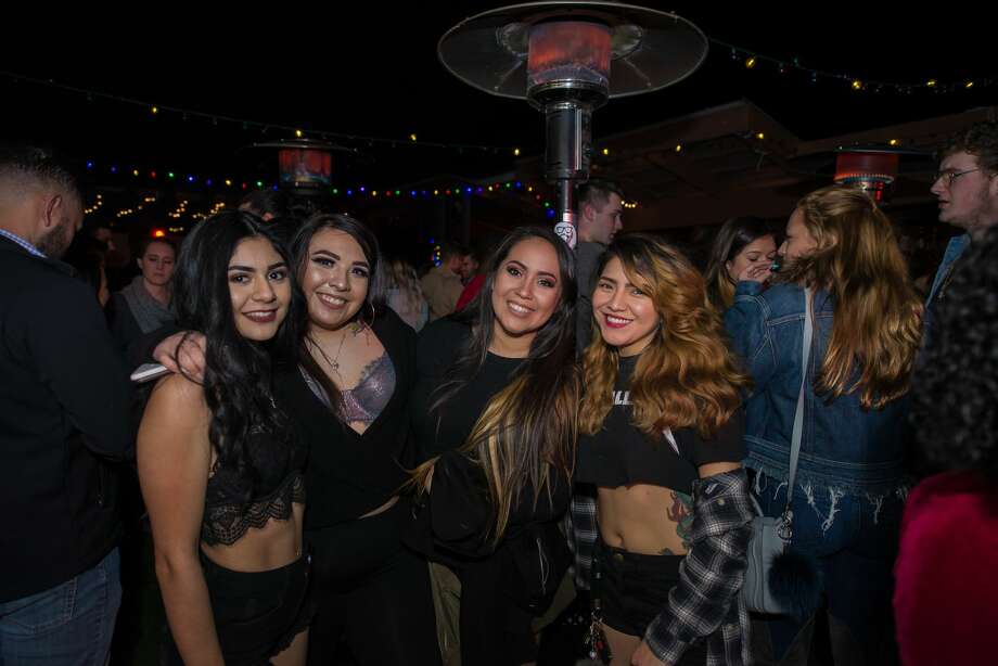 The party crowd was live Friday night for a Christmas bash at Burnhouse on the Northwest Side Dec. 22, 2017. Photo: Kody Melton For MySA.com