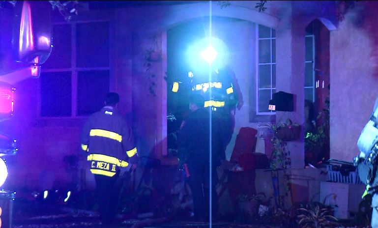 Family awoken Christmas Eve morning by smoke, fire filling their attic