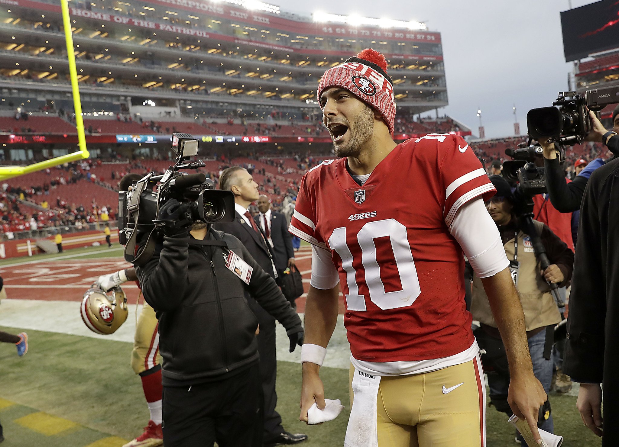 49ers: Joe Montana talks Jimmy G calling SF QB situation 'weird'