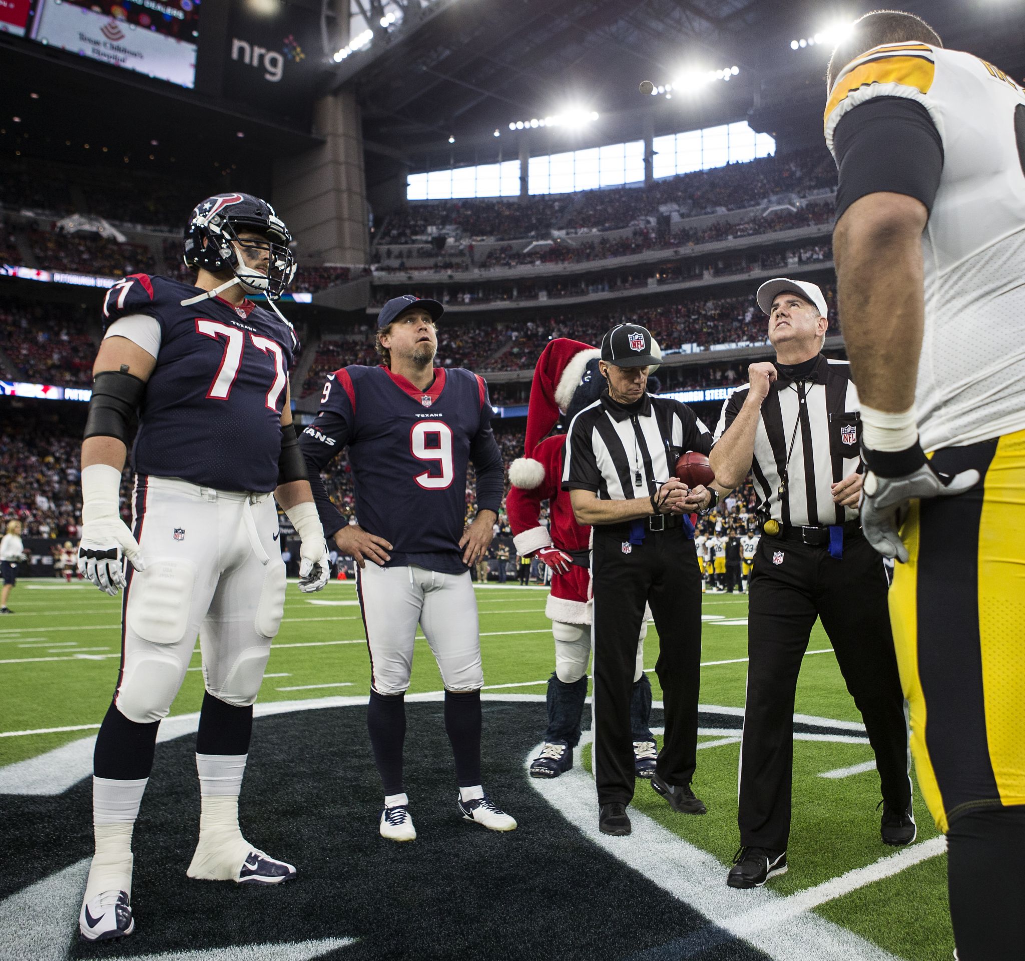 Houston Texans quarterbacks T.J. Yates, Taylor Heinicke both