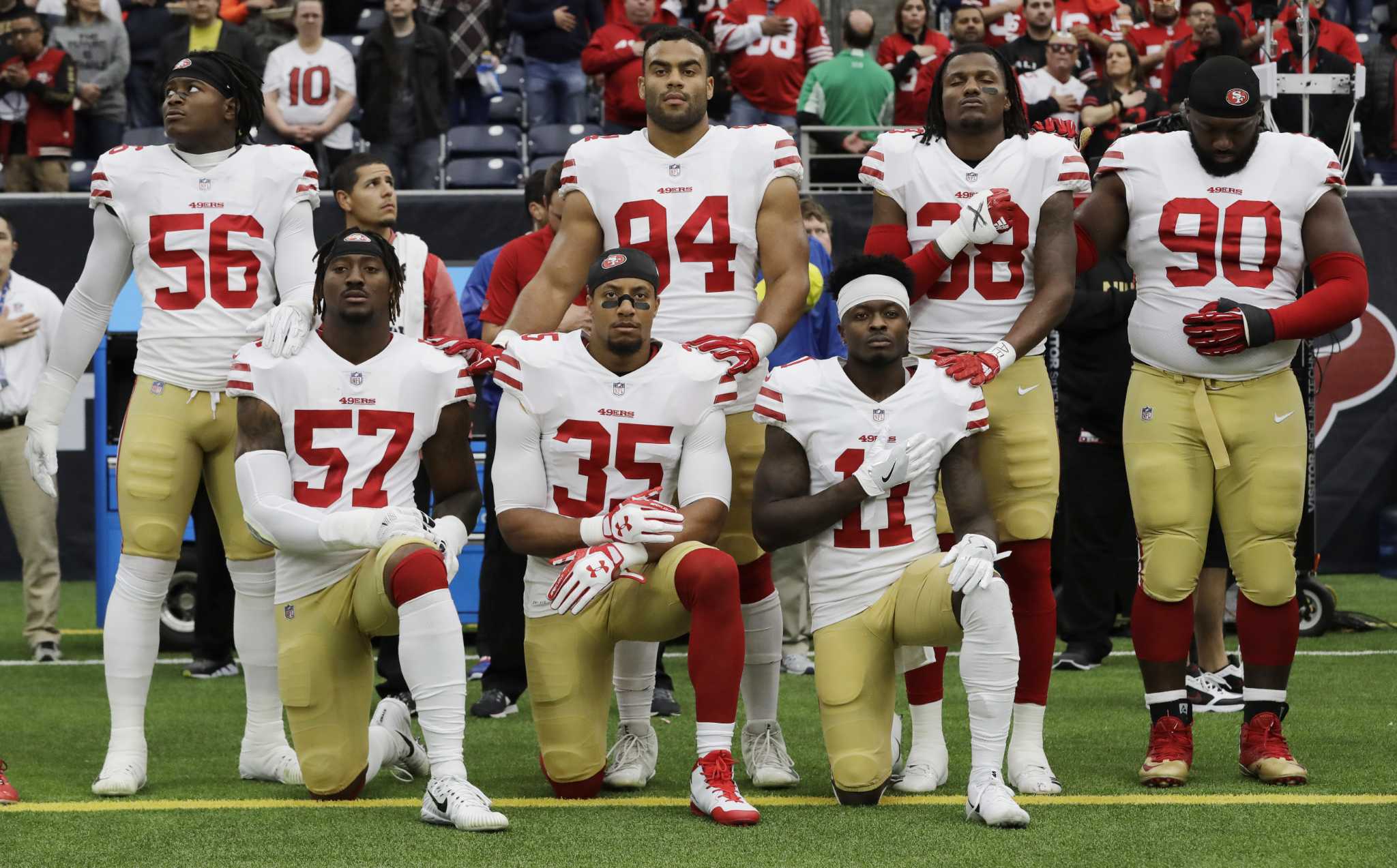 Nfl Riot NFL protests stir national furor