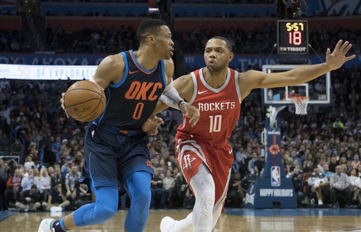 The Rockets have lost three in a row, but guard Eric Gordon (10) said he is not worried. “If we continue to play like this, I’ll take our chances against other teams,” Gordon said.