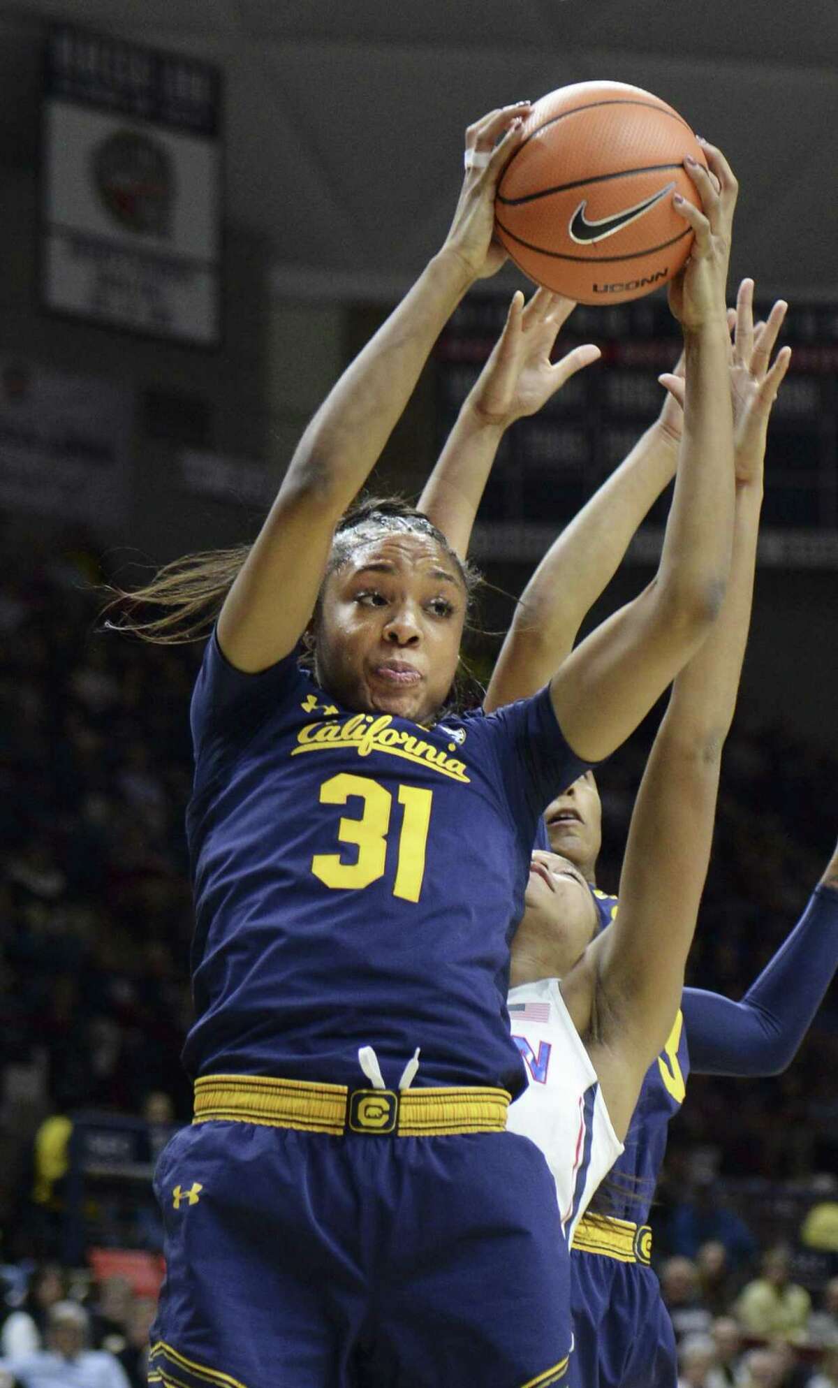 Cal junior Kristine Anigwe has been up-and-down this season with four games of at least 25 points and four others with less than 14.