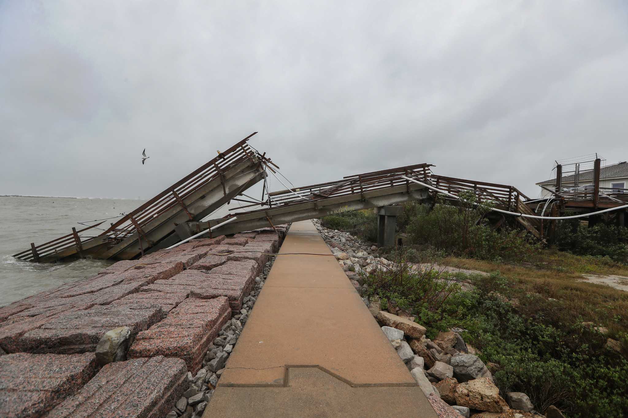 UT Marine Science Institute at Port Aransas still in shambles after