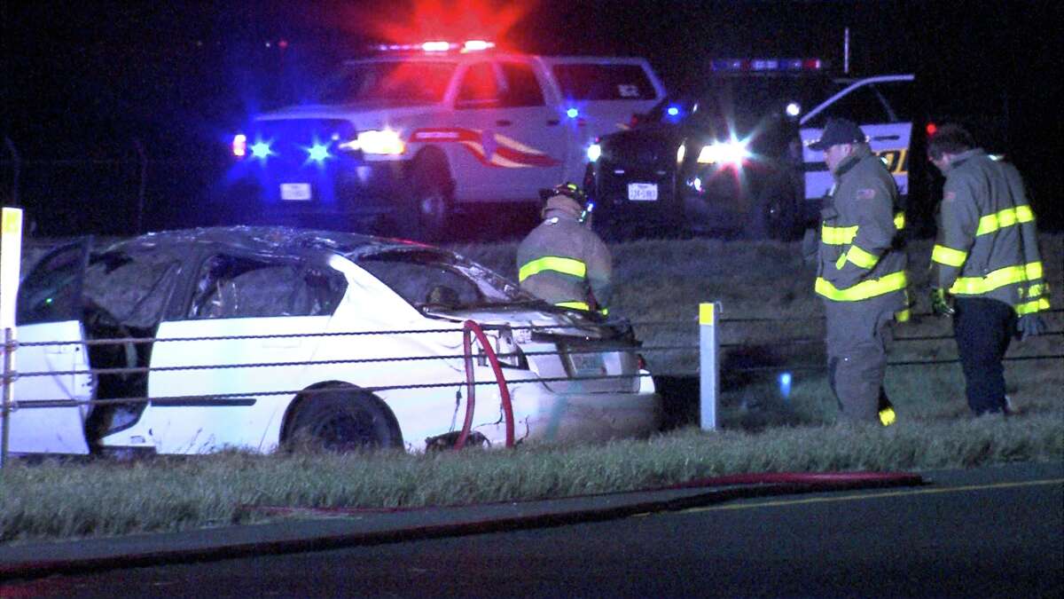 Woman Killed In Fiery Rollover Crash In San Antonio