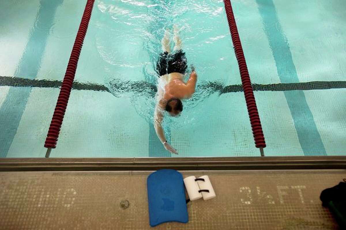 Greater Midland officials, pool users talk new center's swim options