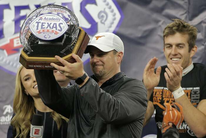 Ex-Longhorns HC Tom Herman visits Texas roots as return to