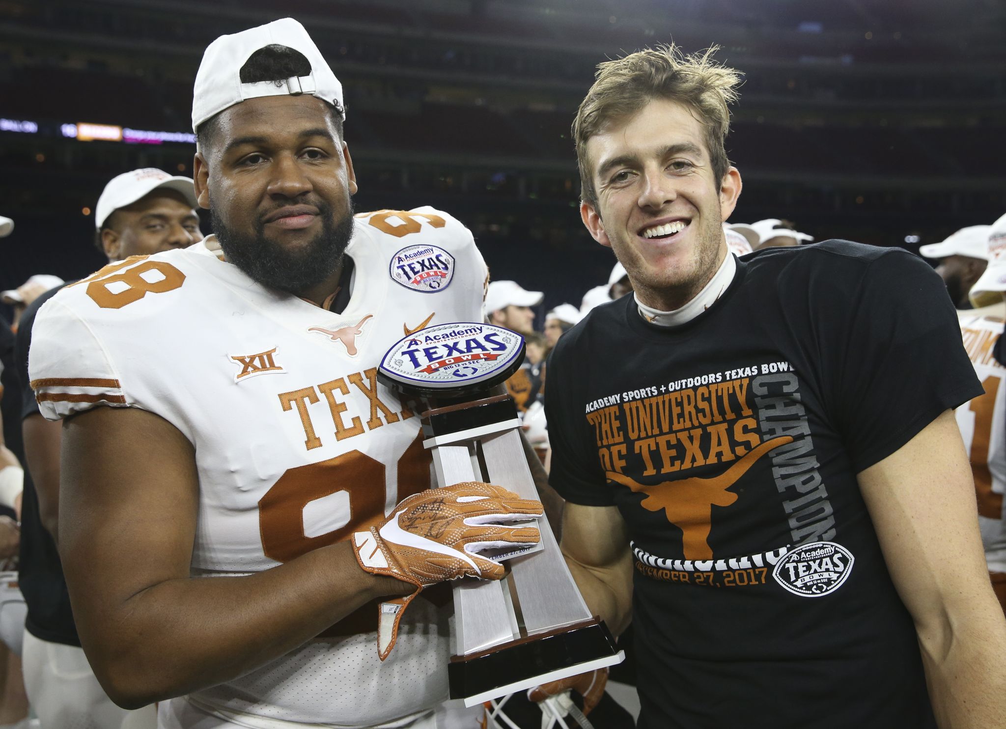 Texas punter Michael Dickson was the MVP of the Texas Bowl 