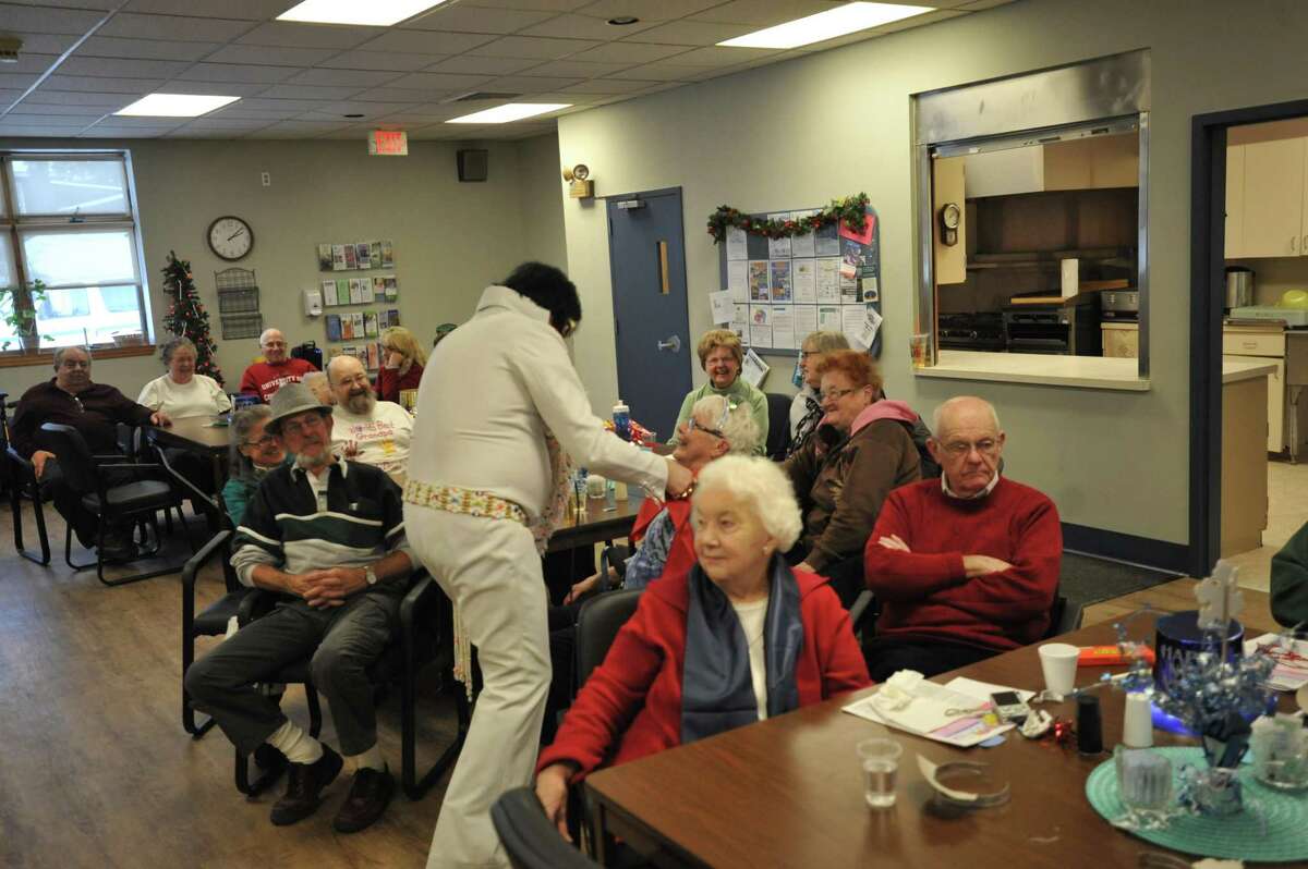 Winsted seniors celebrate New Year with Elvis performance