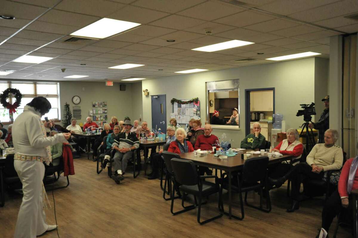Winsted seniors celebrate New Year with Elvis performance