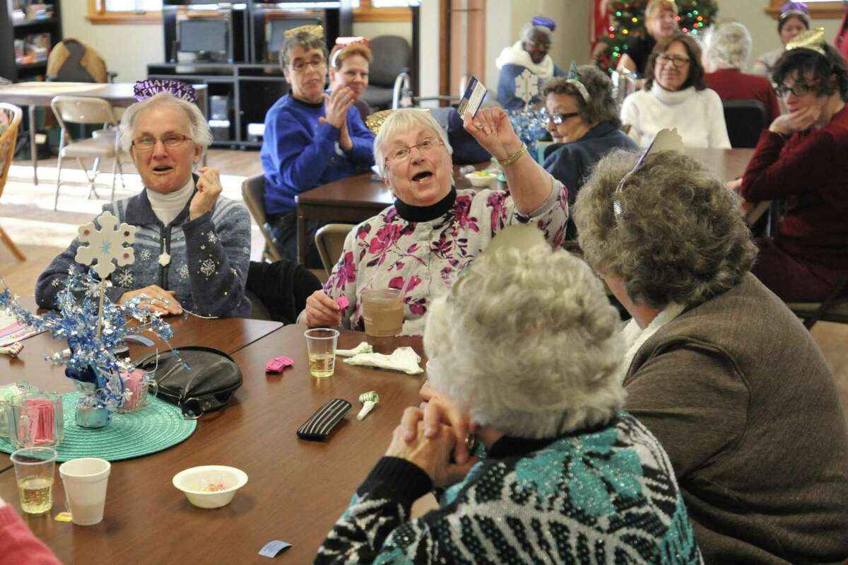 Winsted seniors celebrate New Year with Elvis performance