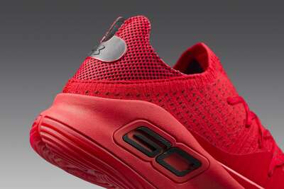 steph curry red shoes