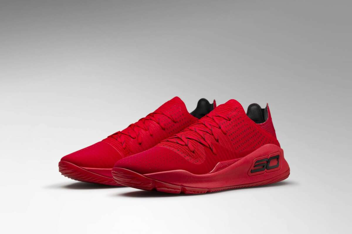 stephen curry red shoes