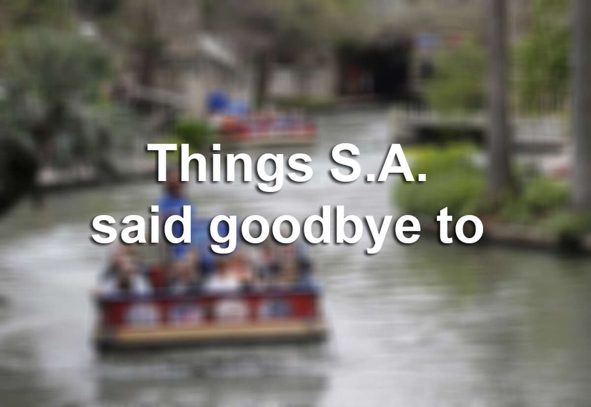 See the things San Antonio said goodbye to in 2017.