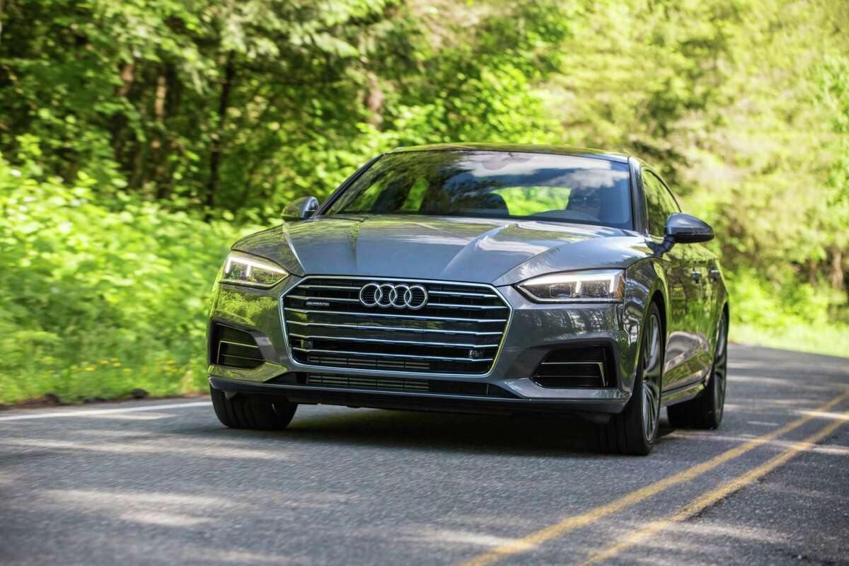 The second-generation A5 Sportback has standard automatic headlights, LED daytime running lights and even heated windshield washer nozzles.