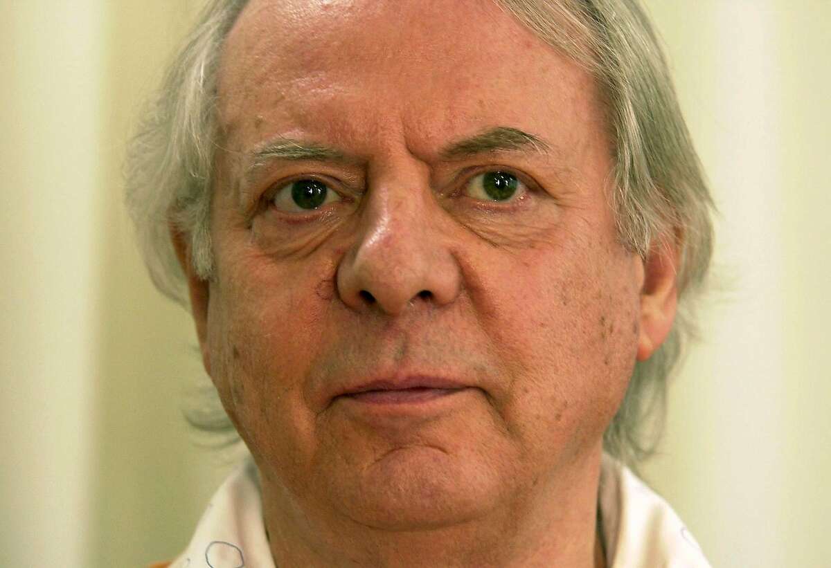 ** FILE ** German composer Karlheinz Stockhausen, seen on an April 6, 2001 file photo taken in Bern, Switzerland. Karlheinz Stockhausen, one of Germany's most important postwar composers, has died, German state broadcaster ZDF reported Friday Dec 7, 2007 . He was 79. Stockhausen, who gained fame through his avant-garde works in the 1960s and 70s, died on Wednesday, ZDF said. He provoked controversy in 2001 when he described the Sept. 11, 2001 attacks in the United States as "the greatest work of art one can imagine." (AP Photo/Keystone, Edouard Rieben) Ran on: 12-10-2007 Karlheinz Stockhausen: Included on cover of the Beatles Sgt. Peppers.