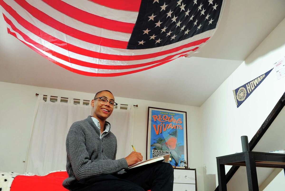 Chet Ellis, winner of TEAM Westport's Teen Diversity Essay Contest,