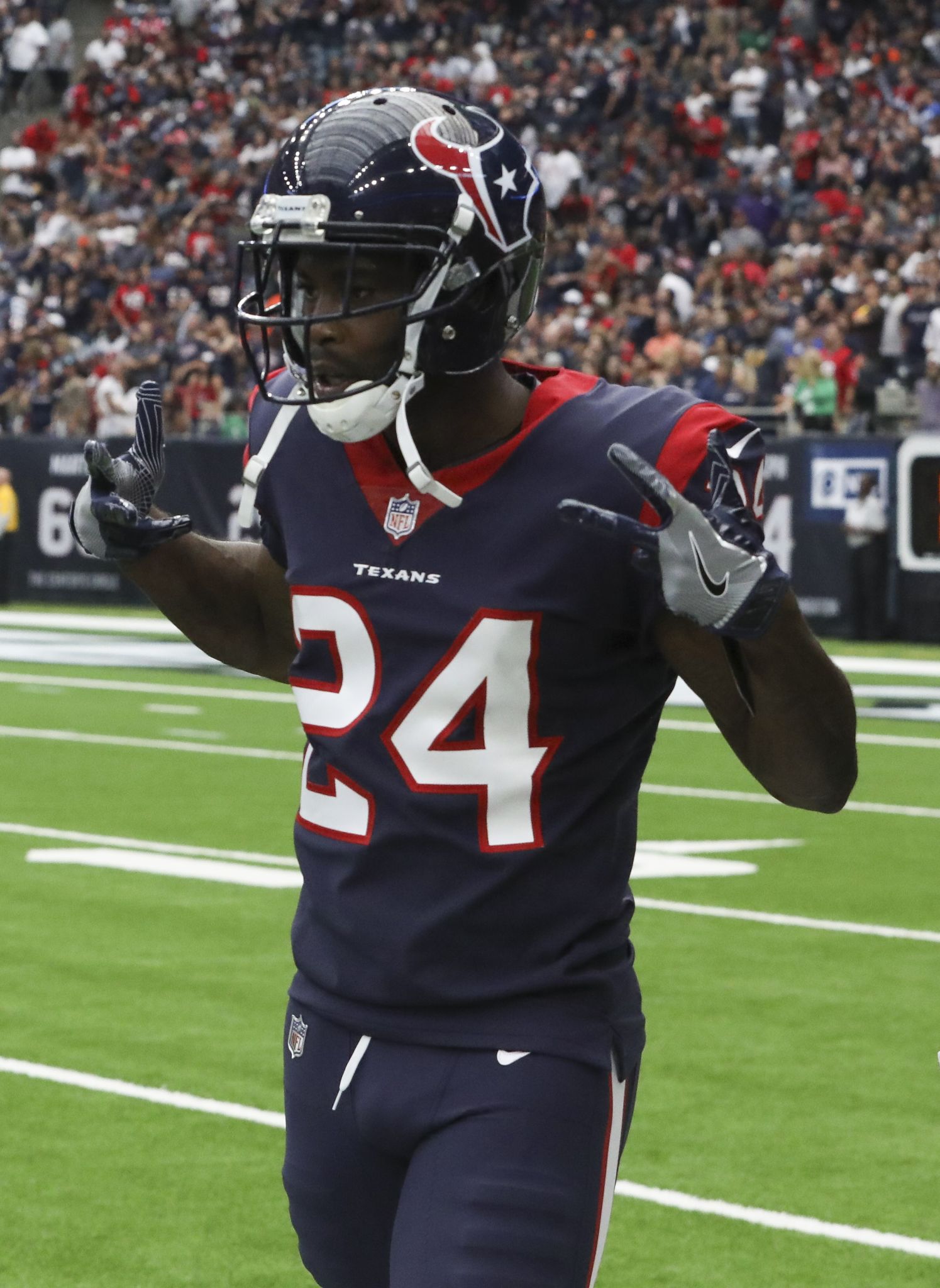 Texans' Johnathan Joseph hopeful for next week