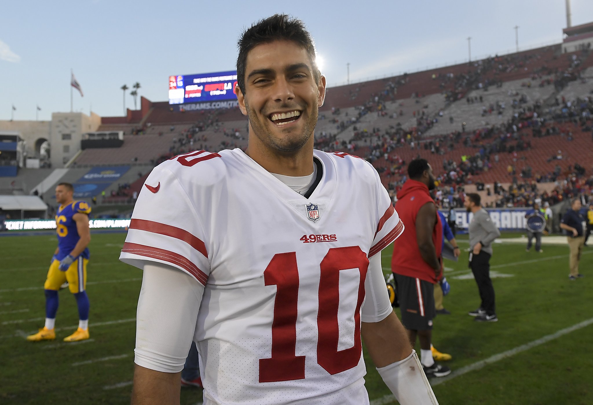 Jimmy Garoppolo has the right attitude to lead the 49ers