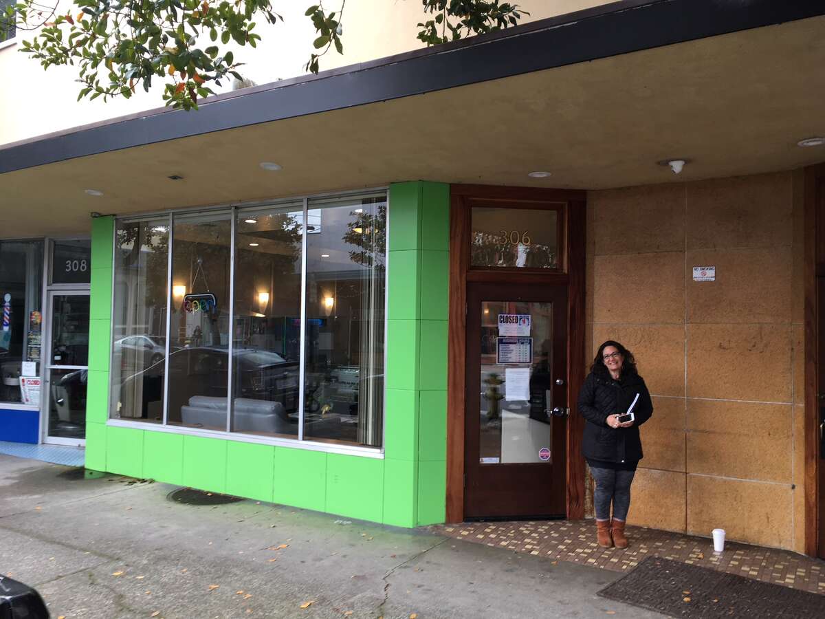 An hour before Ecocann Dispensary in Eureka opened its doors, only one customer was holding down a spot in line outside the three-month -old dispensary that was soon to open as the first permitted recreational shop in Humboldt County.