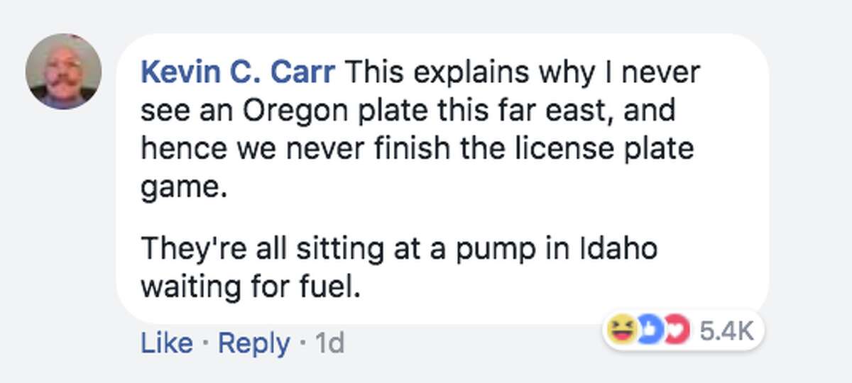 Reaction to Oregon gas pump law