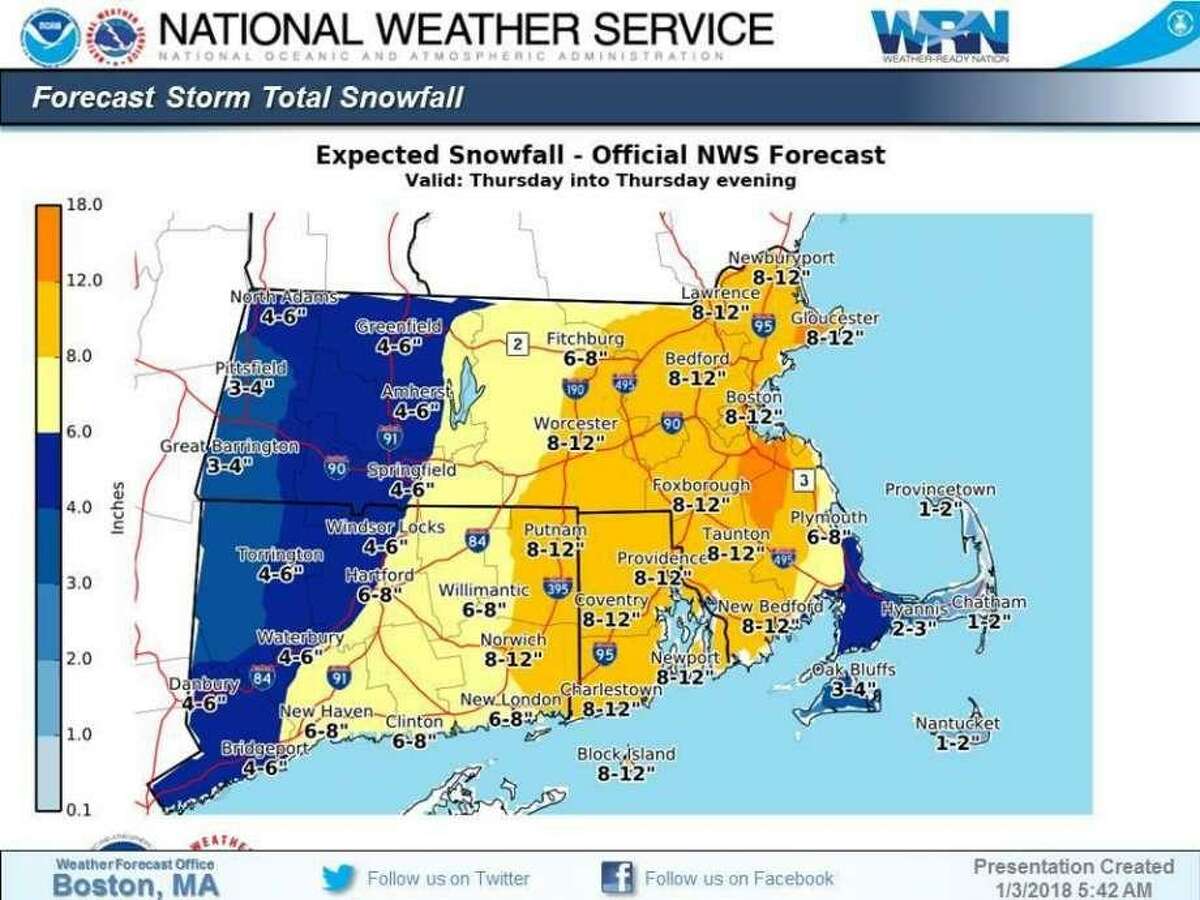 Darien Public Works preps for ‘bomb cyclone’ storm, Town Hall