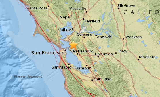 4.4-magnitude Earthquake Centered In Berkeley Jolts Bay Area Residents ...