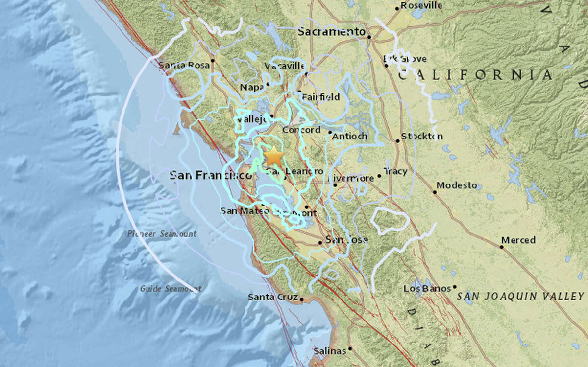 A magnitude 4.4 earthquake struck at 2:39 am in Berkeley on Thursday, January 4, 2018. The quake was felt from Santa Rosa to Santa Cruz.