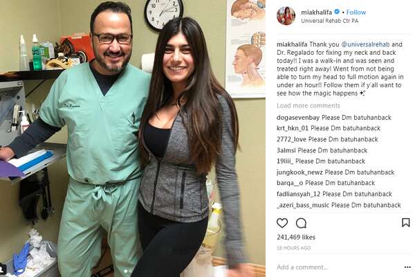 Former adult film star Mia Khalifa stops in San Antonio to take ...