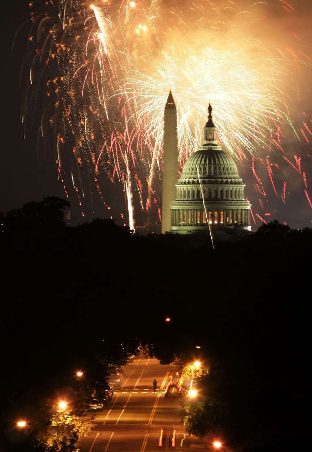 Fireworks shows around the area